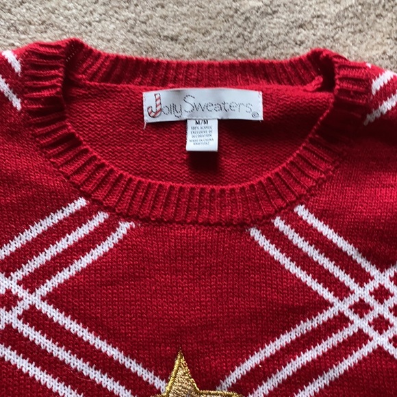 Jolly sweaters ugly Christmas 🎄 sweater Medium NWT - Picture 3 of 4